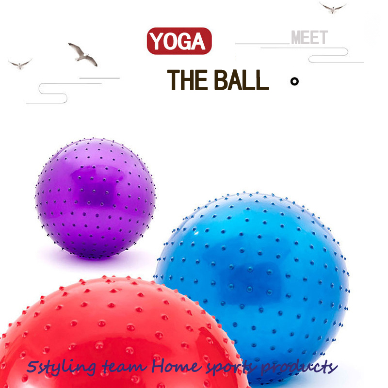 Bola de yoga engrosada a prueba de explosión de 55 cm, bola de fitness de 65 cm, bola de dragón de 75 cm, bola de masaje emocional para niños de 85 cm