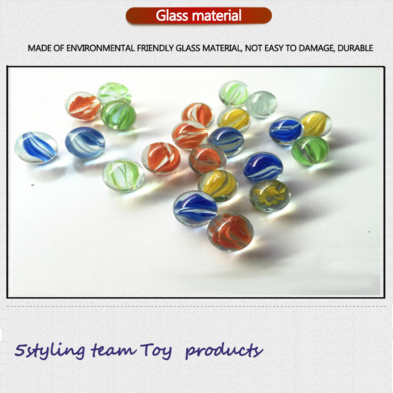 Cuentas de vidrio 20 canicas de vidrio adornos manualidades artesanías máquina de juego cuentas de vidrio juguetes para niños cuentas de vidrio